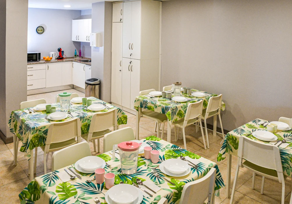 Pasarela Salud Mental - comedor del centro de día