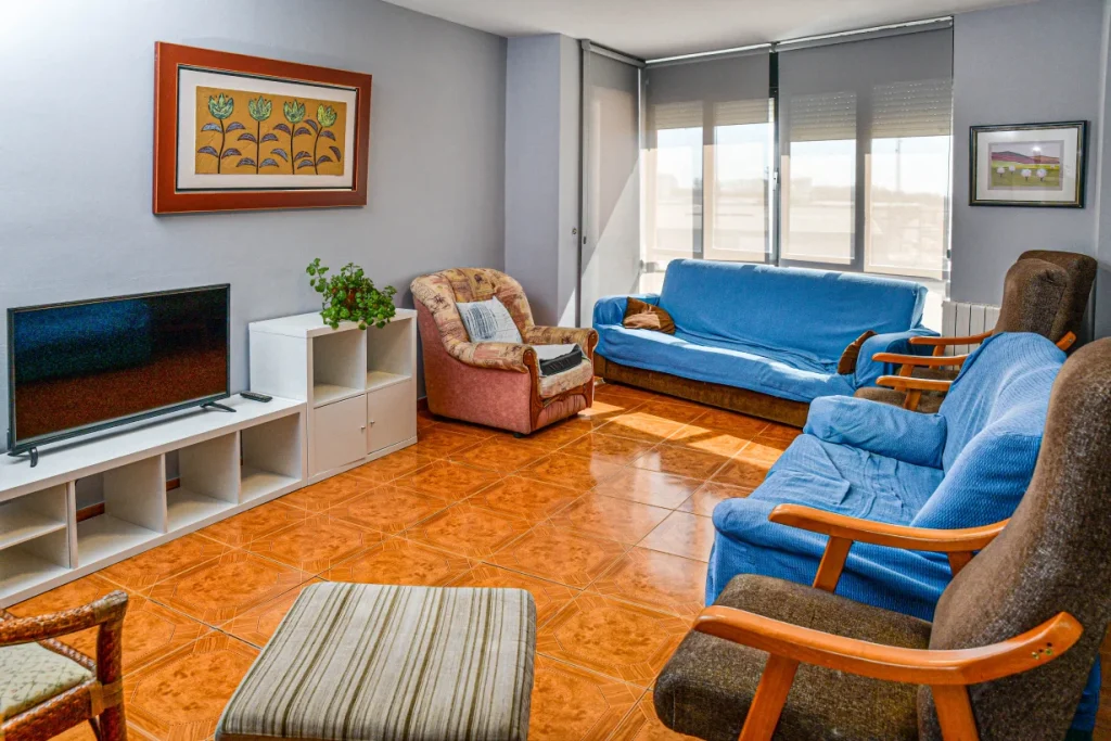 Pasarela Salud Mental - sala de estar viviendas